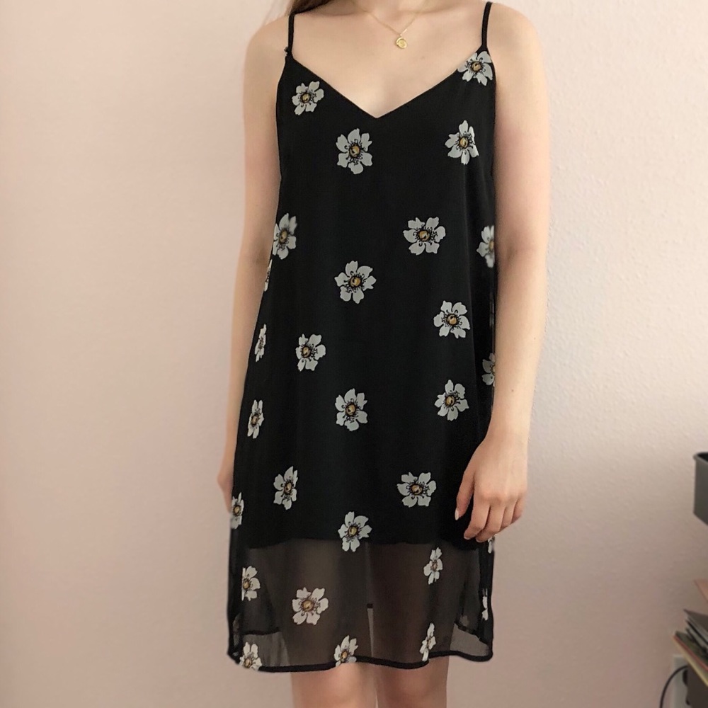 Kendall Kylie Floral Slip Dress